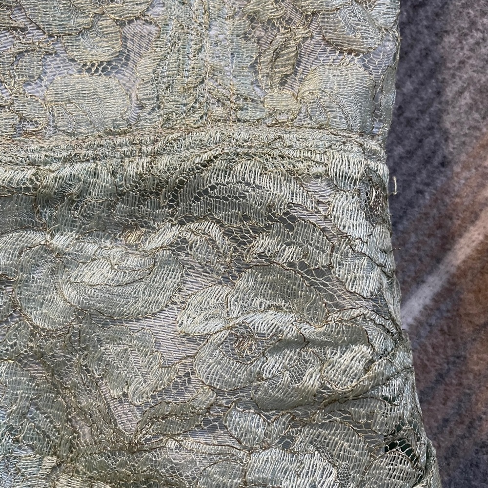 Stunning vintage Tiffany blue 60s cocktail dress! - Picture 4 of 15